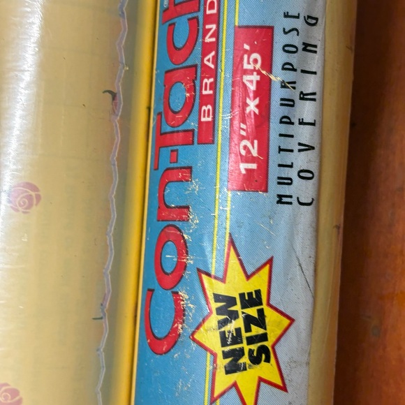 Con-Tact Blossom Yellow contact paper(2 rolls) - Picture 6 of 7